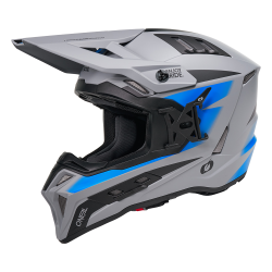 Ендуро каска O'NEAL EX-SRS MAGMA GRAY/BLUE V.27