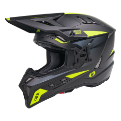Ендуро каска O'NEAL EX-SRS MAGMA BLACK/NEON YELLOW V.27
