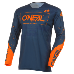 Мотокрос блуза O'NEAL MAYHEM PAINT BLUE/ORANGE V.27