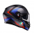 КАСКА AGV K3 STRIGA BLACK/BLUE/RED thumb