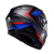 КАСКА AGV K3 STRIGA BLACK/BLUE/RED thumb