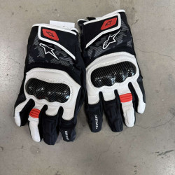 Мото ръкавици ALPINESTARS SMX-Z DRYSTAR Black/White/Red  ВЪРНАТА БРОЙКА