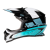Детска вело каска O'NEAL SONUS BLOX BLACK/WHITE/TEAL V.27 thumb