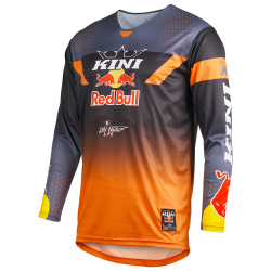 Мотокрос блуза KINI RED BULL MXC 2.0 GRAY/ORANGE