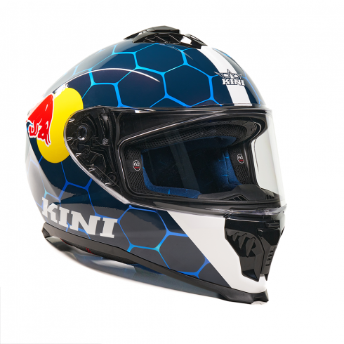 Каска KINI RED BULL XRS 1.0 BLUE Каска KINI RED BULL XRS 1.0 BLUE