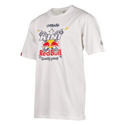 Тениска KINI RED BULL SP TEE 1.0 WHITE
