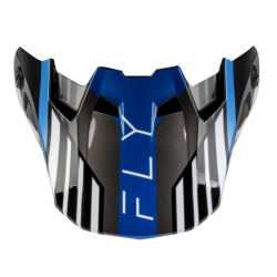 Козирка за каска FLY RACING Formula CC Strike Peak - Black/Blue/Grey/White