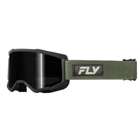 Мотокрос очила FLY RACING Focus Sand Goggle Green/Black - Dark Smoke Lens Мотокрос очила FLY RACING Focus Sand Goggle Green/Black - Dark Smoke Lens