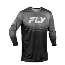 Детска мотокрос блуза FLY RACING Rayce Sonar - Black/Grey/White
