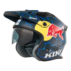 Каска за мотор KINI RED BULL XDR 1.0 BLUE Каска за мотор KINI RED BULL XDR 1.0 BLUE