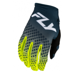 Мотокрос ръкавици FLY RACING Kinetic Fade - Navy/Hi-Vis/White