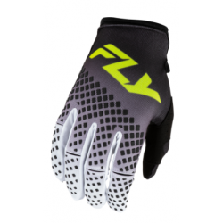 Мотокрос ръкавици FLY RACING Kinetic Fade - Black/White/Hi-Vis