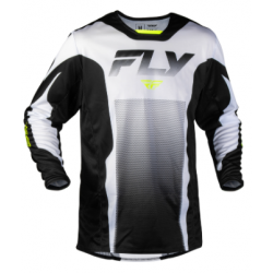 Мотокрос блуза FLY RACING Kinetic Fade - White/Black/Hi-Vis Мотокрос блуза FLY RACING Kinetic Fade - White/Black/Hi-Vis