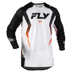 Мотокрос блуза FLY RACING Evolution DST Bolt - White/Black/Orange