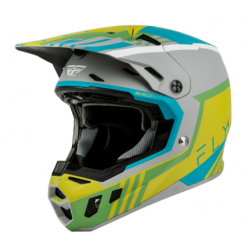Мотокрос каска FLY RACING Formula CC Strike- Grey/Green/Teal Мотокрос каска FLY RACING Formula CC Strike- Grey/Green/Teal