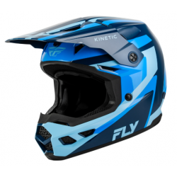 Мотокрос каска FLY RACING Kinetic Sync - Navy/Blue/Light Blue Мотокрос каска FLY RACING Kinetic Sync - Navy/Blue/Light Blue