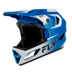 Вело каска FLY RACING Rayce Sonar Bicycle - Blue/White/Black
