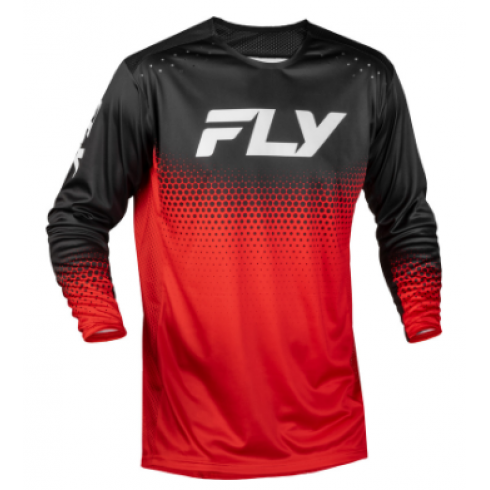 Детска мотокрос блуза FLY RACING Rayce Sonar Red/Black/White Детска мотокрос блуза FLY RACING Rayce Sonar Red/Black/White