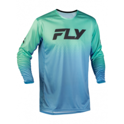 Детска мотокрос блуза FLY RACING Rayce Sonar Teal/Aqua