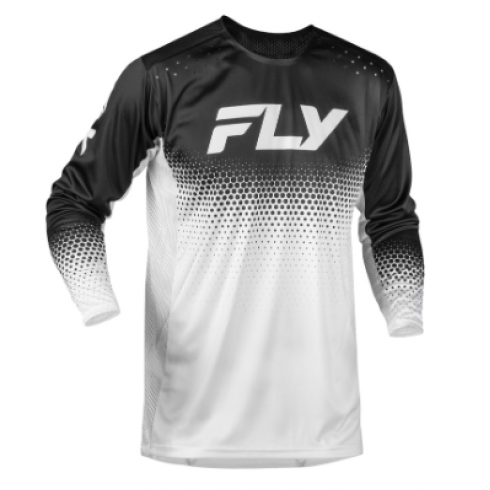 Детска мотокрос блуза FLY RACING Rayce Sonar White/Black Детска мотокрос блуза FLY RACING Rayce Sonar White/Black