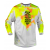 Мотокрос блуза FLY RACING Kinetic Blur- White/Hi-Vis/Orange thumb