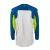 Мотокрос блуза FLY RACING Kinetic Mesh Jersey Blue / White / Hi-Vis thumb