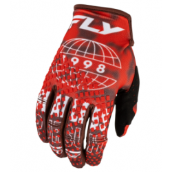 Мотокрос ръкавици FLY RACING Kinetic Blur Gloves - Red/Maroon
