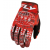 Мотокрос ръкавици FLY RACING Kinetic Blur Gloves - Red/Maroon thumb