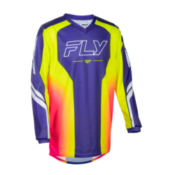 Детска мотокрос блуза FLY RACING F-16 Raze Purple/Red/Yellow