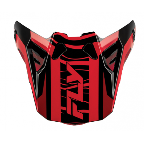 Козирка за каска FLY RACING Formula CP Charge Peak -Black/Red Козирка за каска FLY RACING Formula CP Charge Peak -Black/Red