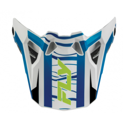 Козирка за каска FLY RACING Formula CP Charge Peak -White/Blue/Black