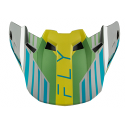 Козирка за каска FLY RACING Formula CC Strike Peak - Grey/Green/Teal