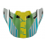 Козирка за каска FLY RACING Formula CC Strike Peak - Grey/Green/Teal thumb