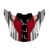 Козирка за каска FLY RACING Formula CC Strike Peak - Grey/Red/Black/White Козирка за каска FLY RACING Formula CC Strike Peak - Grey/Red/Black/White thumb