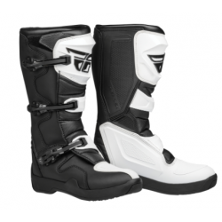 Мотокрос ботуши FLY RACING Maverik LT Boots -White/Black