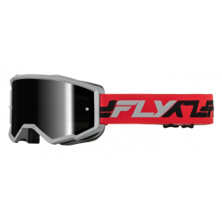 Мотокрос очила FLY RACING Zone Red/Grey/Black - Mirror/Smoke Lens