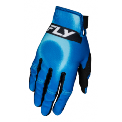 Детски мотокрос ръкавици FLY RACING Youth Kinetic Torch Gloves-  Light Blue/Blue