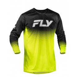 Детска мотокрос блуза FLY RACING Rayce Sonar - Hi-Vis/Black/White