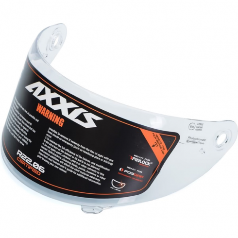 Визьор AXXIS V-18C прозрачен Визьор AXXIS V-18C прозрачен