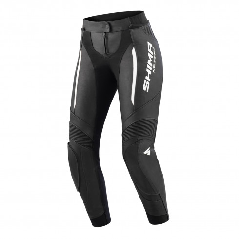 Дамски кожен панталон SHIMA MIURA 2.0 BLACK/WHITE