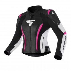 Дамско кожено яке MIURA 2.0 PINK FLUO
