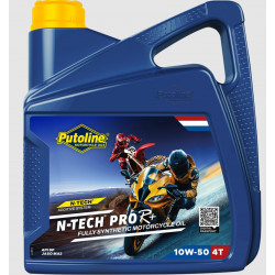 Синтетично мото масло PUTOLINE N-TECH PRO R + 10W-50 4л