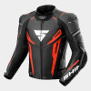 Кожено мото яке SHIMA MISSION ST BLACK/RED