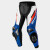 Кожен мото панталон SHIMA MISSION ST BLUE/WHITE/RED thumb