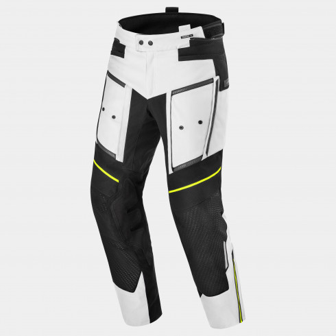 Текстилен мото панталон SHIMA HERO 3.0 GREY/FLUO