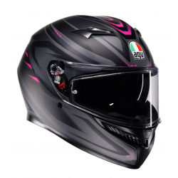 Каска AGV K3 SYTH MATT BLACK/PINK