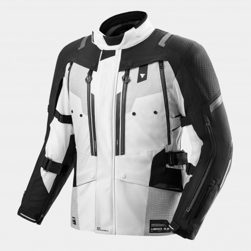 Текстилно мото яке SHIMA HERO 3.0 GREY/BLACK