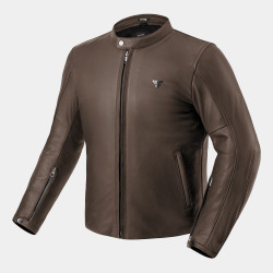 Кожено мото яке SHIMA HUNTER 3.0 BROWN