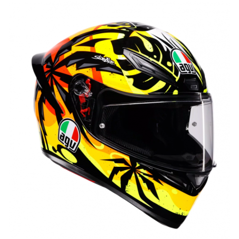 Каска AGV K1 S E2206 TROPICRUSH BLACK/ORANGE Каска AGV K1 S E2206 TROPICRUSH BLACK/ORANGE