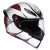 Каска за мотор AGV K1 S SPEEDARMOR MATT BLACK/GREY/RED thumb